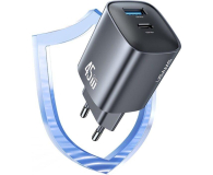 USAMS 45W GaN 1xUSB-A 1xUSB-C - 1471728 - zdjęcie 3